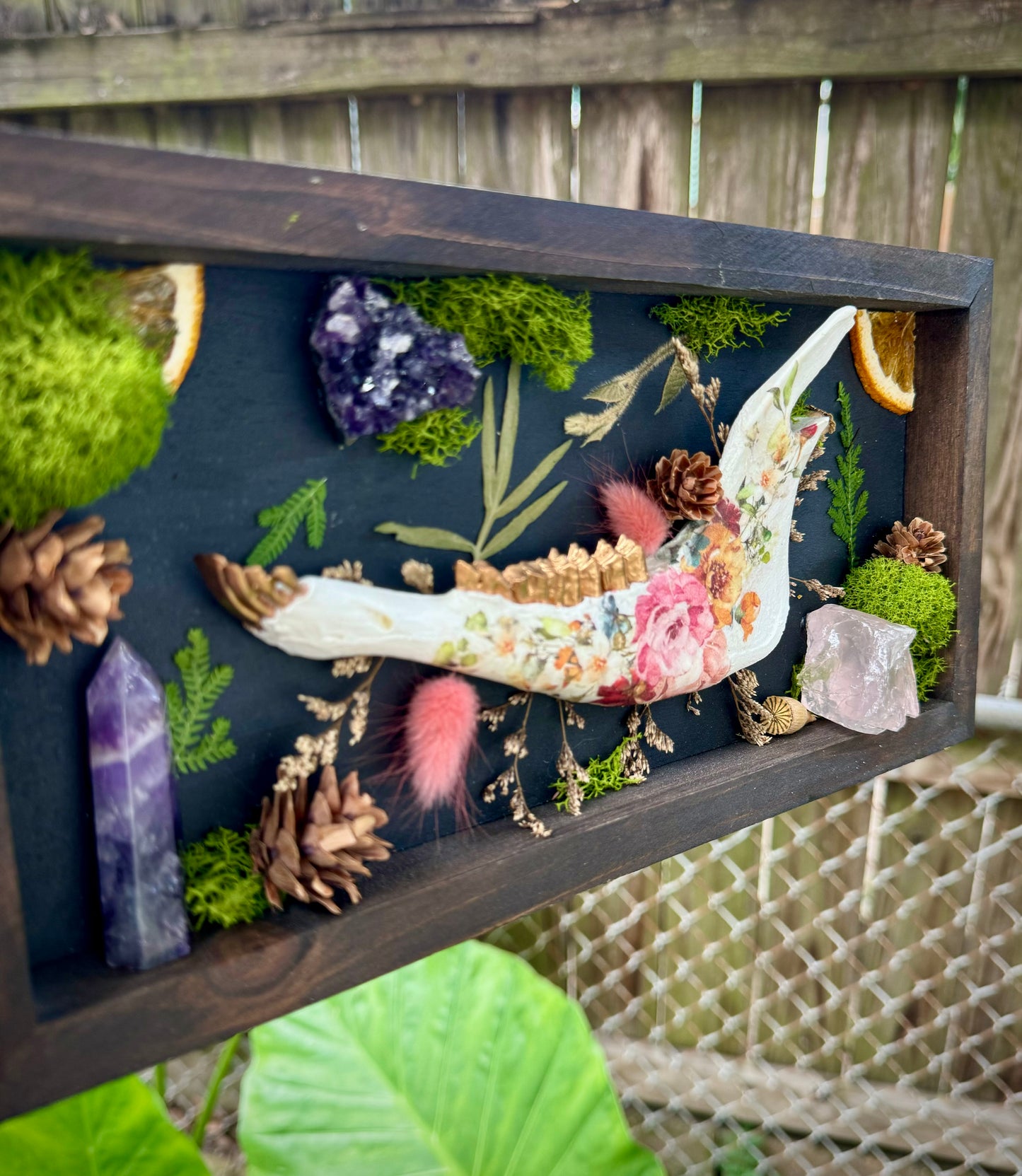 Summer Floral Jaw Bone