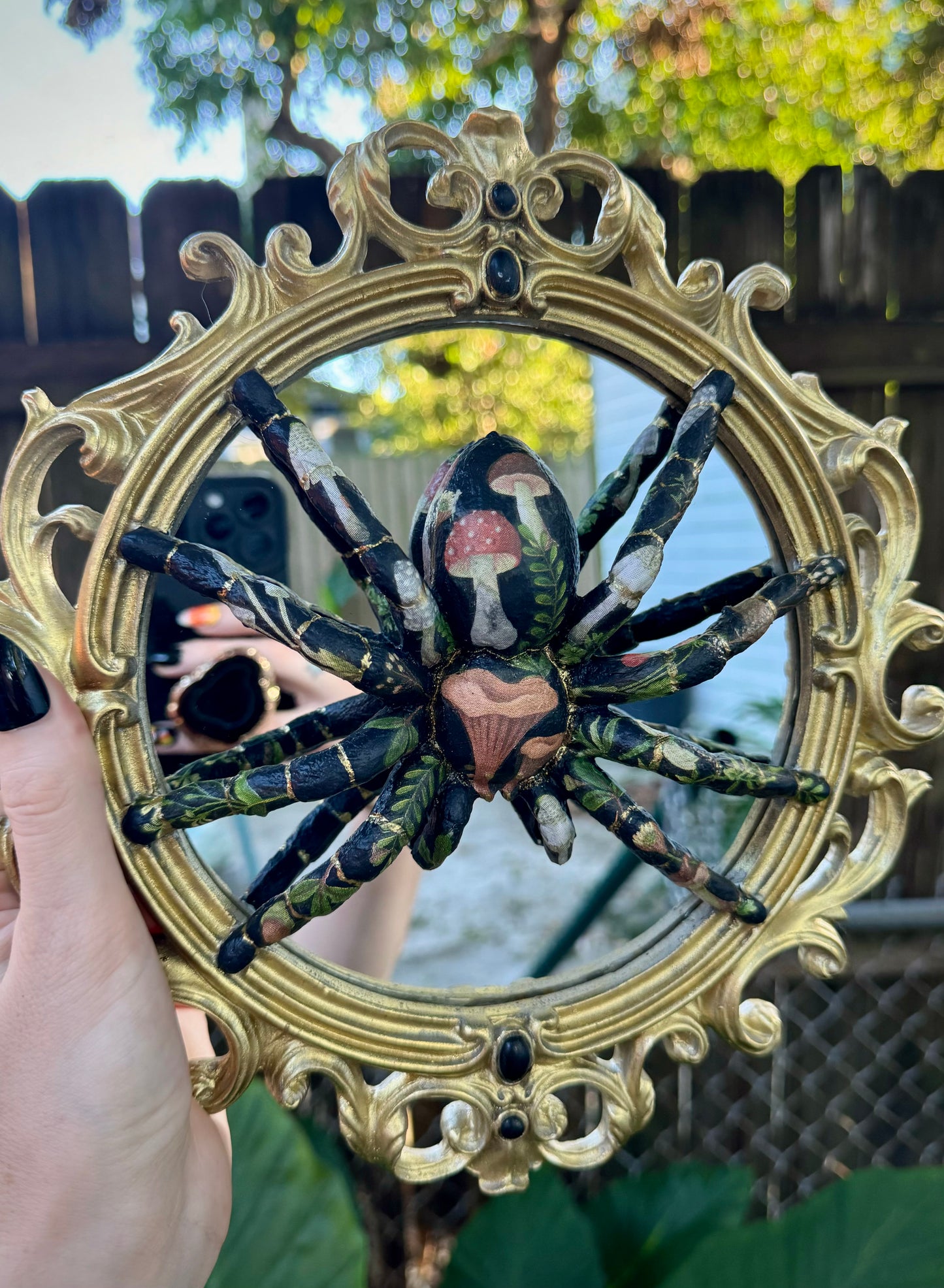 Fungi Mirror Tarantula
