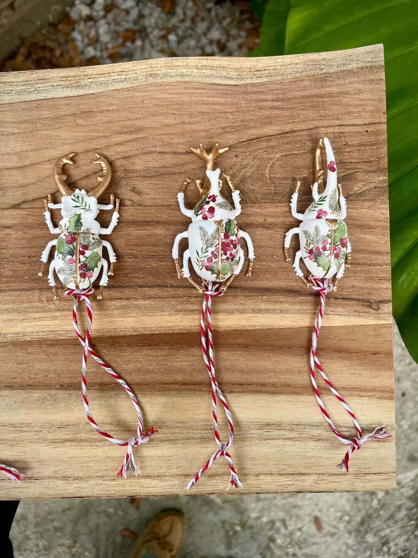 Beetle Ornaments - Mini