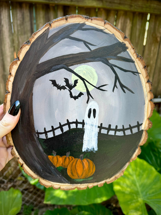 Ghost Wood Slice