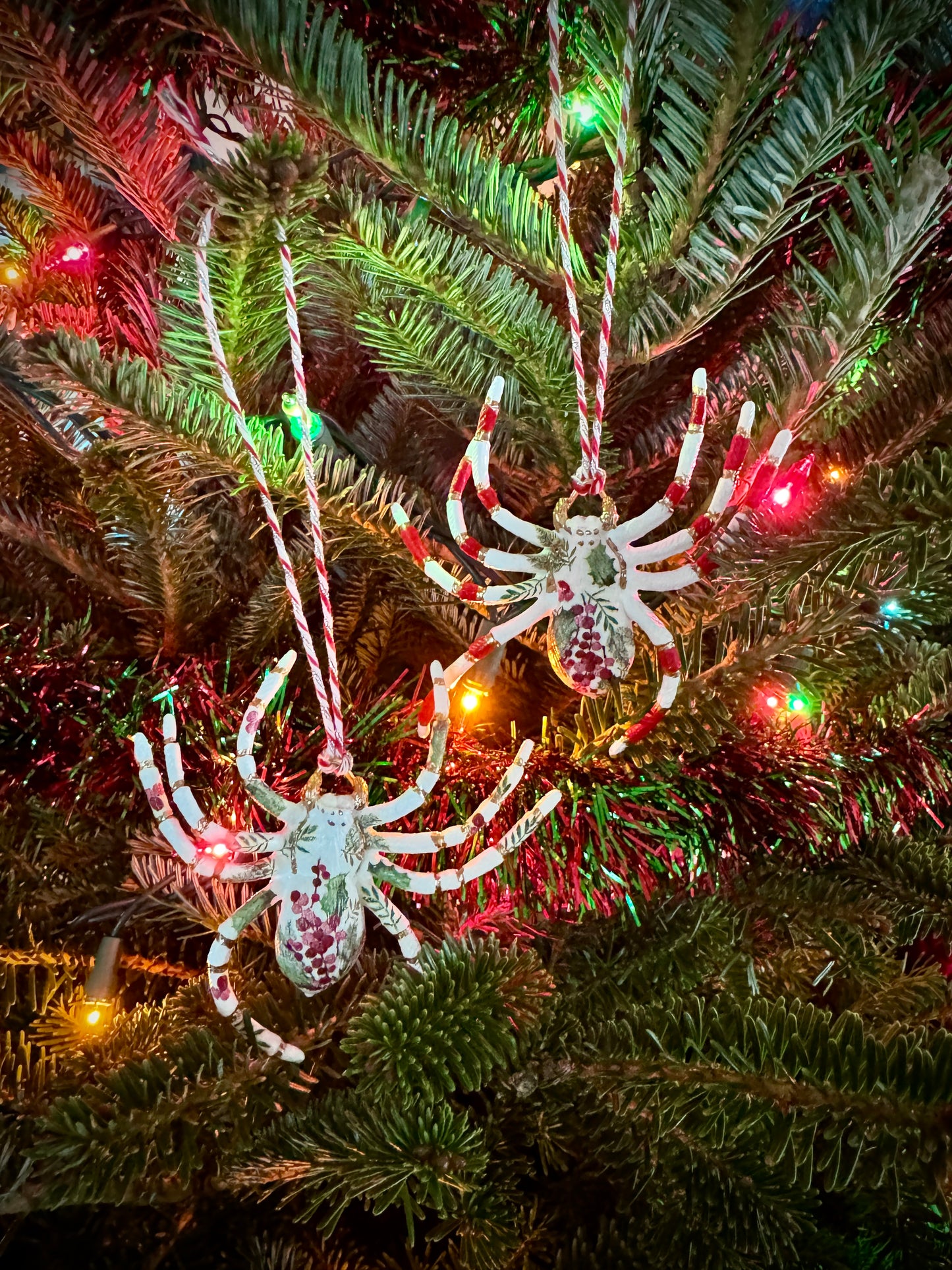 Spider Ornament - pattern legs