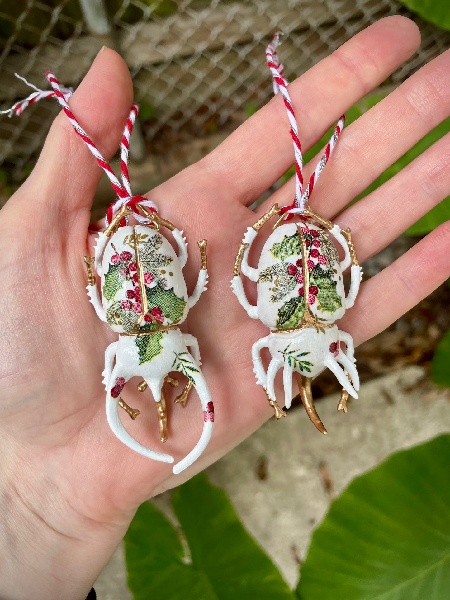 Beetle Ornaments - Mini