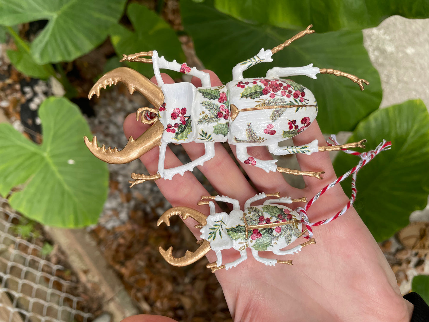 Beetle Ornaments - Mini